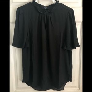 T-Tahari Black Blouse Large